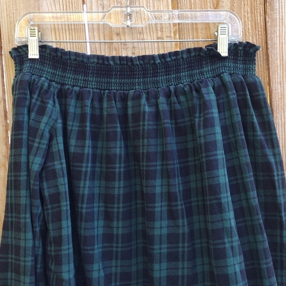 Beach Lunch Lounge - Plaid Off Shoulder Blouse - Picture 10 of 13